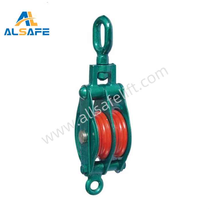 Double Sheaves Pulley Block