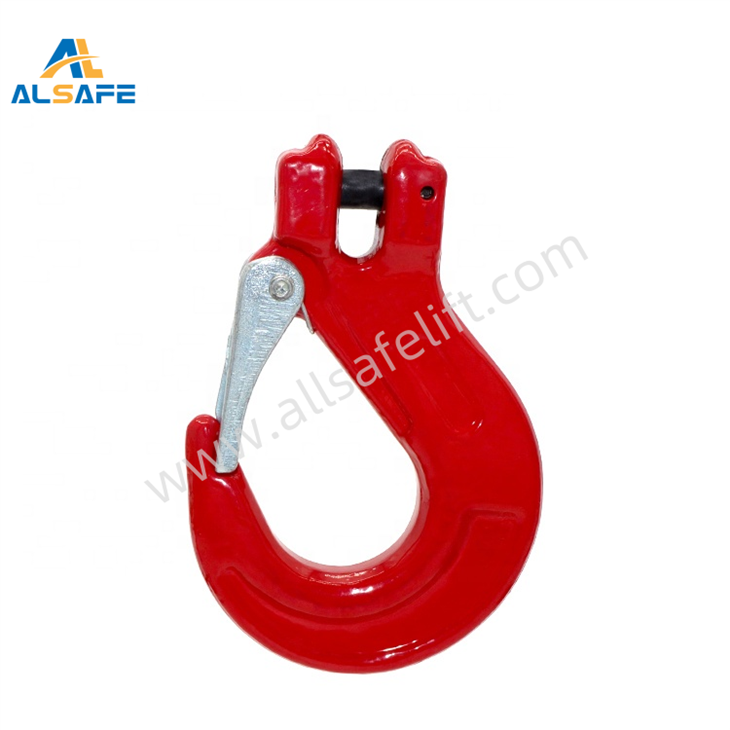 Clevis Hook With Safety Latch