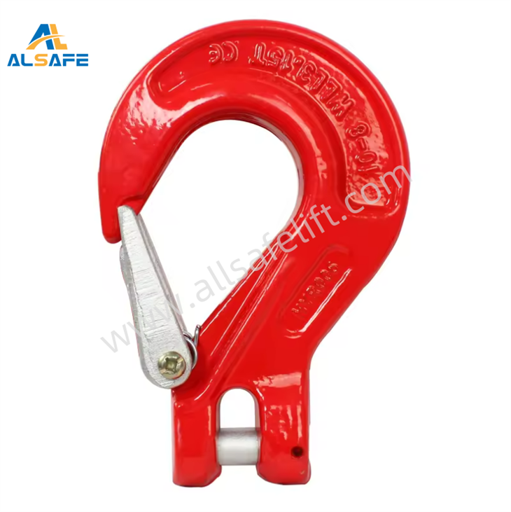 Clevis Hook With Safety Latch