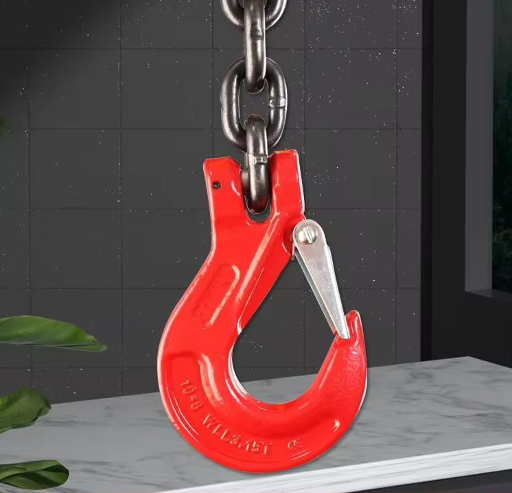 Clevis Hook With Safety Latch