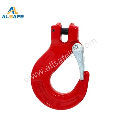 Clevis Hook With Safety Latch